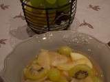 Soupe de fruits de saison au cidre