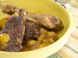 Tajine de poulet aux mirabelles