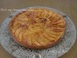 Tarte aux pommes amandine