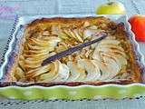 Tarte aux pommes cidrée