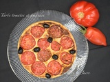 Tarte aux tomates et amandes de Yotam Ottolonghi