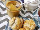 Beurre de prune à la fève tonka et scones à la farine de châtaigne