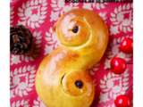 Lussekatter, les brioches dorées de la Sainte Lucie