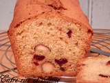 Cake aux fruits rouges et amandes