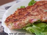 Crêpes rustiques jambon et comté