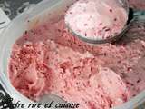 Glace à la cerise