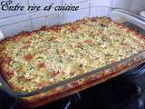 Gratin de Courgettes râpées au Jambon