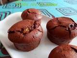 Muffins au chocolat coeur d'avocat