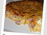 Quiche sans pâte Jambon-Carottes-Kiri®