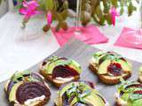 Bruschettas betterave/avocat