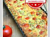 Clafoutis aux tomates cerises