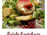 Salade d'artichauts au chèvre