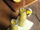 Smoothies banane avocat fruits de la passion