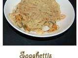 Spaghettis aux fruits de mer