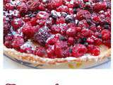 Tarte aux fruits rouges et lemon curd