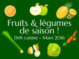 Mariage d’un légume et d’un fruit de saison