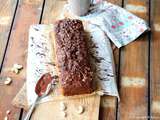 Banana bread a chocolat, sarrasin et cajou