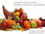 Concours : Couleurs et saveurs d’automne