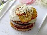 Croque-Burger végétarien au provolone et à l’ananas # Bataille Food 10 #