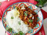 Dal ( dahl ) de pois cassés à la courge rôtie et aux amandes #végétal #sans gluten