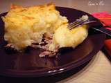 Parmentier de confit de canard aux topinambours