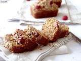 Petits pains à la pomme et aux framboises & streusel d’avoine { Petit déjeuner }