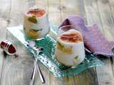 Verrine à la rhubarbe façon tiramisu