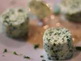 Boudin vert aux morilles