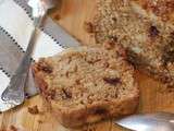 Cake croustillant aux poires râpées, spéculoos et chocolat