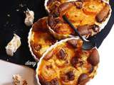 Clafoutis aux abricots et au nougat