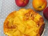 Clafoutis nectarines et nougat