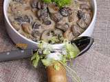 Escargots aux champignons et au chablis