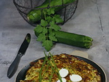 Gratin de courgettes aux 3 fromages et aux herbes