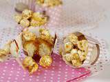 Muffins pop-corn et caramel