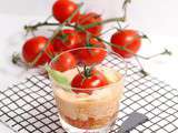 Panna cotta aux tomates et aux amandes