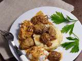 Petites quenelles de volaille aux morilles