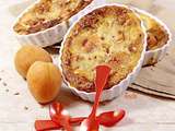 Petits gratins d’abricots au lait d’amande