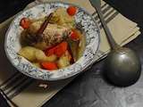 Pot au feu de coquelet aux épices