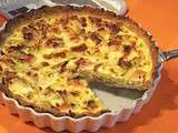 Quiche au fenouil et au saumon