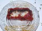 Terrine de raie, tapenade et tomates