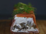 Terrine de truite fumée au fenouil et au fromage frais à la ciboulette