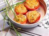 Tomates farcies aux sardines et ciboulette