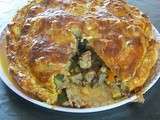 Tourte de ratatouille au mouton