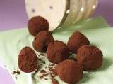 Truffes aux noisettes et palets bretons