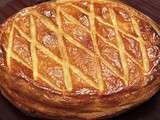 Galette des rois a la creme de nougat