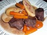 Boeuf bourguignon avec marinade