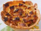 Tartelettes bacon-oignons-fines herbes