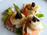 Coquilles St Jacques et Caviar de Neuvic, l’alliance parfaite pour les fêtes