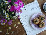 Muffins aux flocons d’avoine, pomme, poire et banane