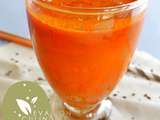 Jus de carotte et curcuma